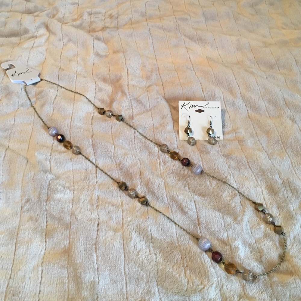 Kim Rogers Necklace and Earring Set